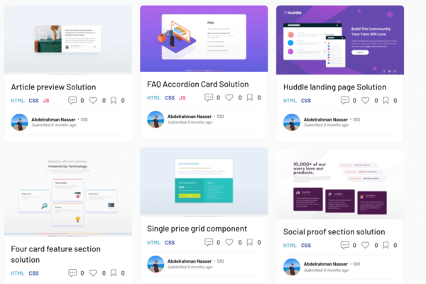 Frontend Mentor Projects